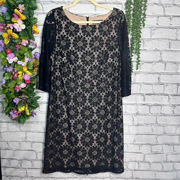 Jessica Howard | Dresses | 24jessica Howard Lace Overlay Midi Shift Dress Size 0medium | Poshmark Jessica Howard | Dresses | 24jessica Howard Lace Overlay Midi Shift Dress Size 0medium | Poshmark